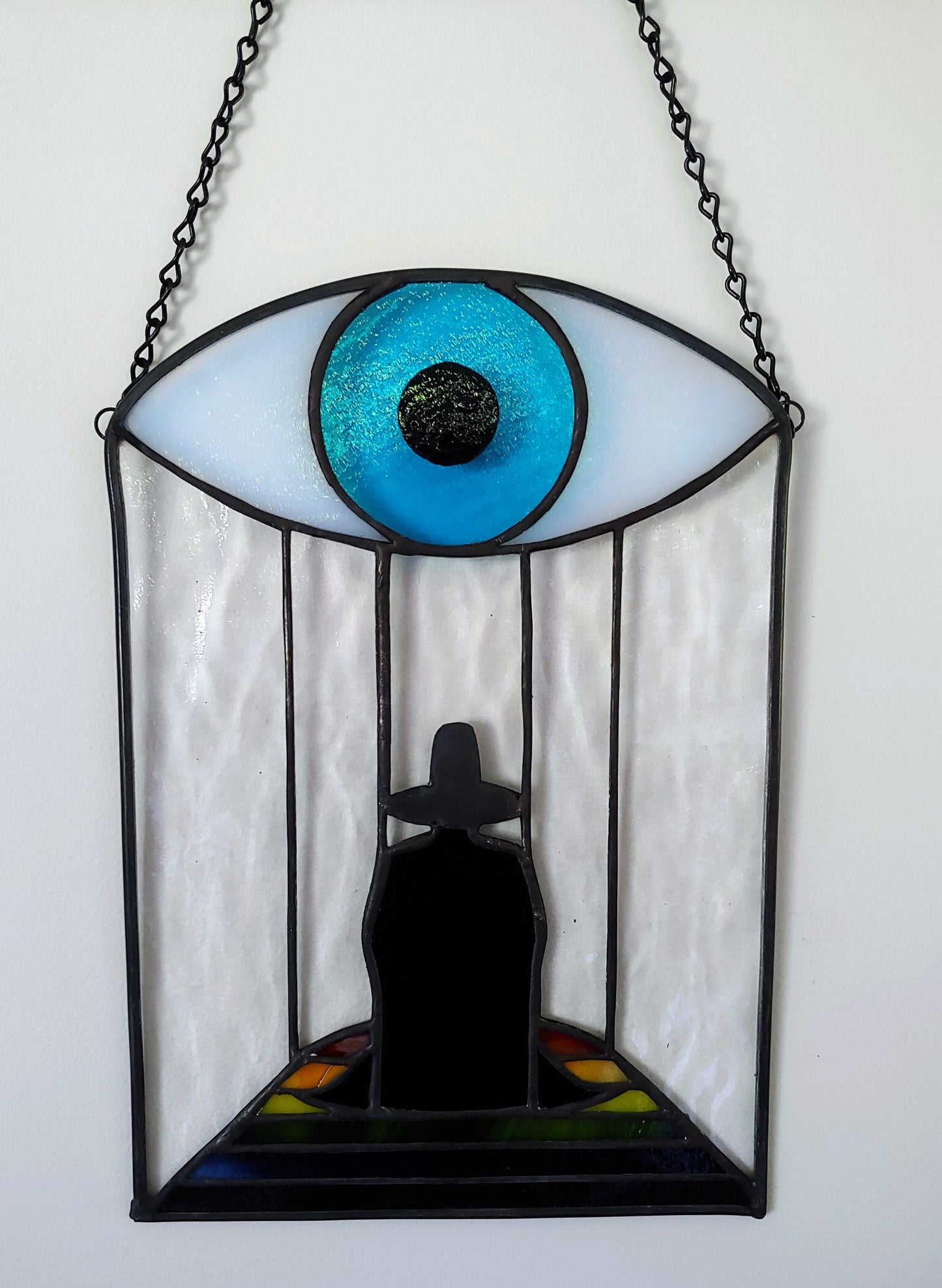 The Holy Mountain Stained Glass Sun Catcher (Made to Order)